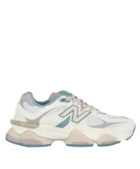 Tênis New Balance 9060 Azul Acinzentado Bege Claro