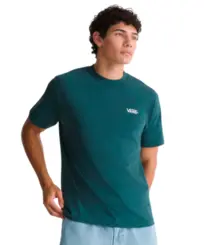 Camiseta Vans New Left Chest Mystic Moss