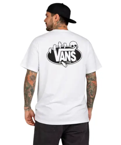 Camiseta Vans Show Off SS Tee White