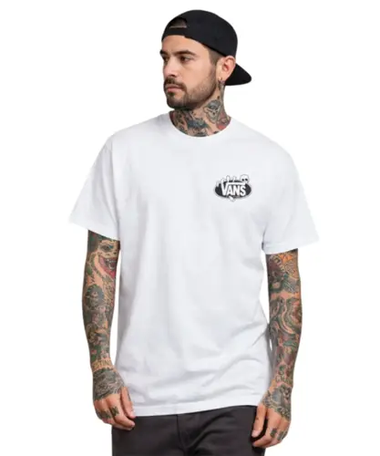 Camiseta Vans Show Off SS Tee White
