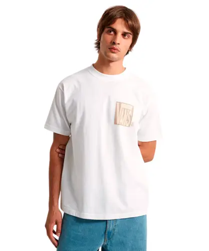 Camiseta Vans Stretch Stack Crackle White