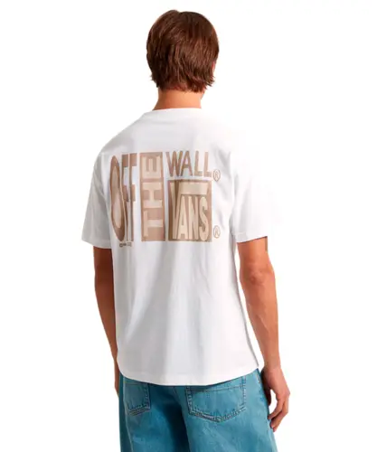 Camiseta Vans Stretch Stack Crackle White
