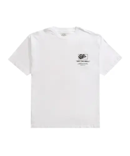 Camiseta Vans Stacked Hi White
