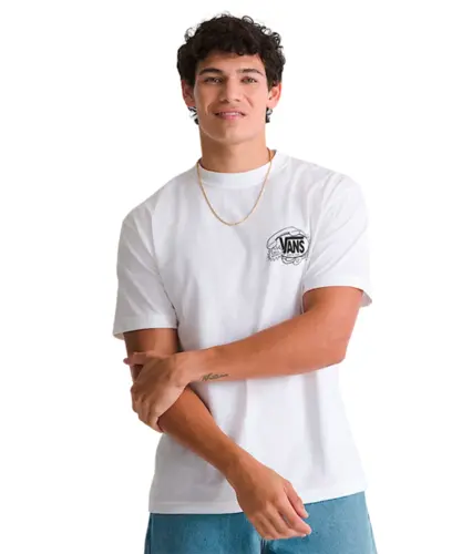 Camiseta Vans Hot Lines T-Shirt White