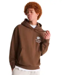 Moletom Vans Stacked Hi Pullover Vintage Cocoa