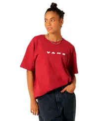 Camiseta Vans Retro OS Bordeaux