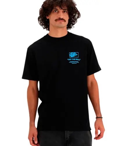 Camiseta Vans Stacked Hi SS Black
