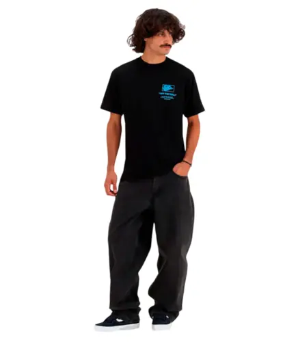 Camiseta Vans Stacked Hi SS Black