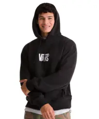 Moletom Vans Stretch Logo Pullover Black