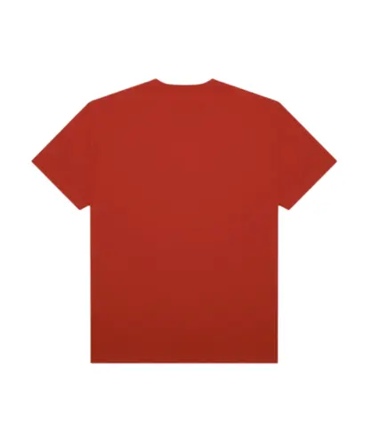 Camiseta Vans Classic Script Racing Red