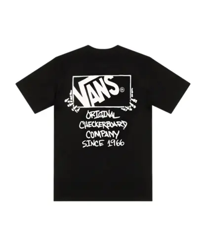 Camiseta Vans Infantil Crestline Preto