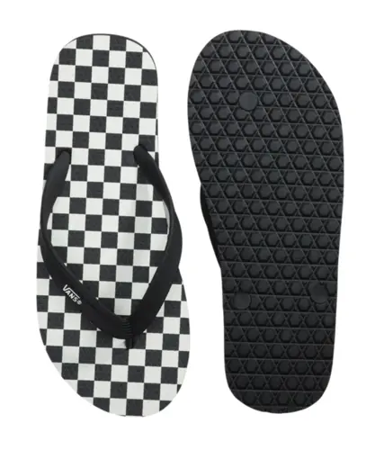 Chinelo Vans Makena Black Marshmallow
