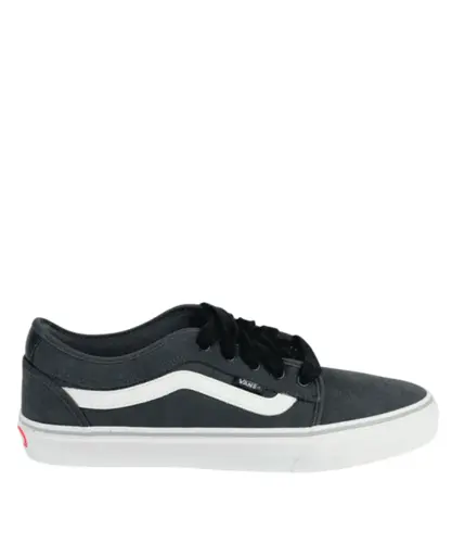 Tênis Vans Skate Chukka Low Sidestripe Fat Lace Charcoal