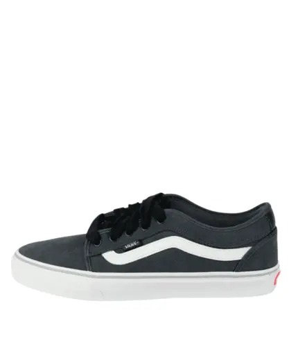 Tênis Vans Skate Chukka Low Sidestripe Fat Lace Charcoal