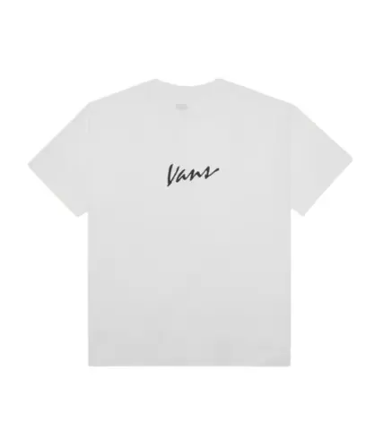 Camiseta Vans Classic Script White