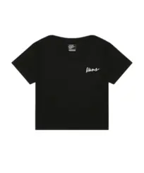 Camiseta Vans Classic Script Baby Black