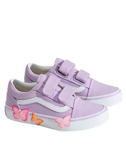 Tênis Vans Old Skool V Butterfly Soft Orchid True White
