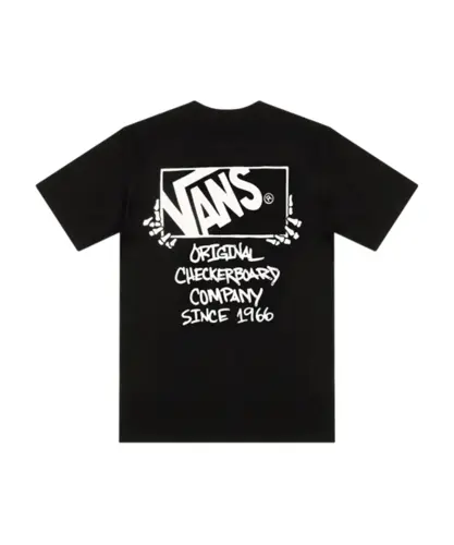 Camiseta Vans Infantil Framework Preto