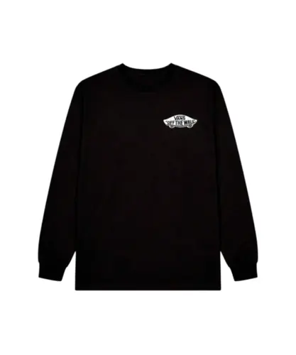 Camiseta Vans Manga Longa Double Standard Preto
