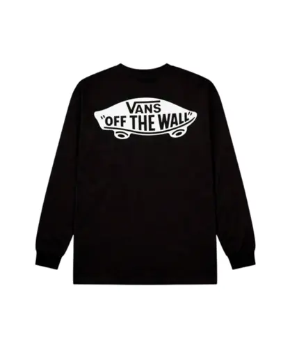 Camiseta Vans Manga Longa Double Standard Preto