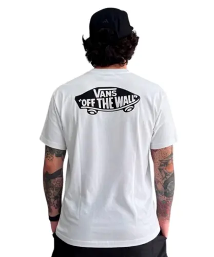Camiseta Vans Double Standard White