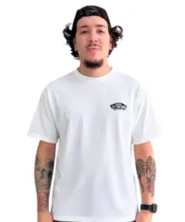 Camiseta Vans Double Standard White