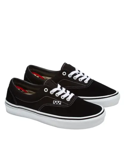 Tênis Vans Skate Era Black White - Tênis Vans Skate Era Black