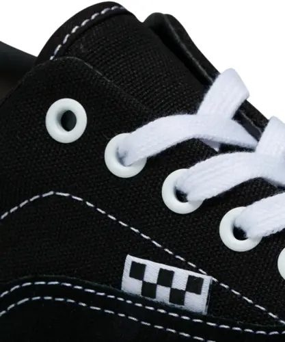 Tênis Vans Skate Era Black White - Tênis Vans Skate Era Black