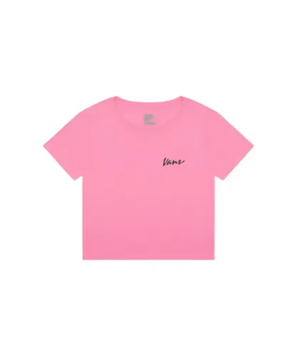 Camiseta Vans Classic Script Baby Pink Fizz