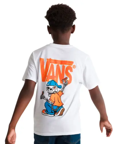 Camiseta Vans Lil Reggie Mischeif White
