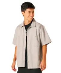 Camisa Vans Larkspur Solid Workwear Drizzle