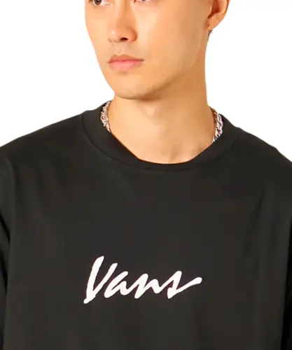 Camiseta Vans Classic Script Black