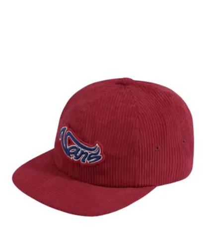 Boné Vans Wavy Script Jockey Racing Red