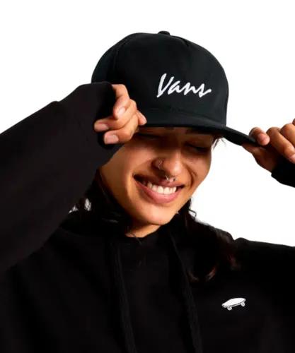 Boné Vans Classic Script Snapback Black