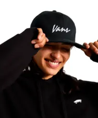 Boné Vans Classic Script Snapback Black