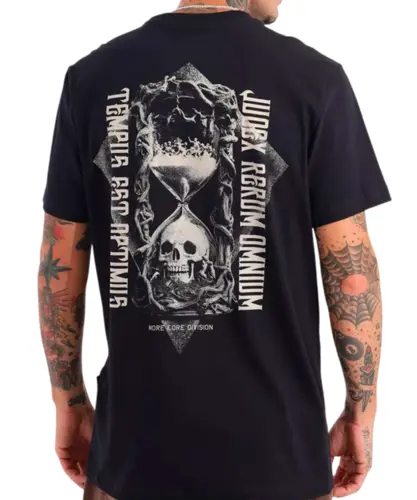 Camiseta MCD Regular Ampulheta Costas Preto