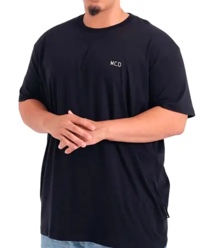 Camiseta MCD Oversized Chronos Costas Preto