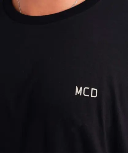 Camiseta MCD Oversized Chronos Costas Preto