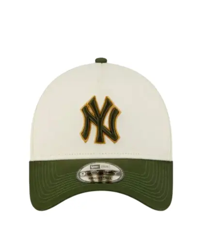 Boné New Era 940AF Q126 New York Yankees Metallic Off White