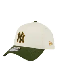 Boné New Era 940AF Q126 New York Yankees Metallic Off White