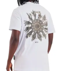 Camiseta MCD Regular Ciclo Mãos Branco