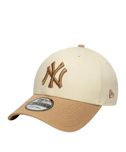 Boné New Era 9FORTY Colour Block NEYYAN Bege Claro Off White