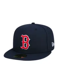 Boné New Era 59Fifty Boston Red Sox Marinho