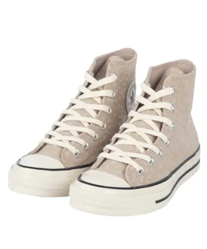 Tênis Converse Chuck 70 Hi Jacquard Deer Marfim Amendoa Preto