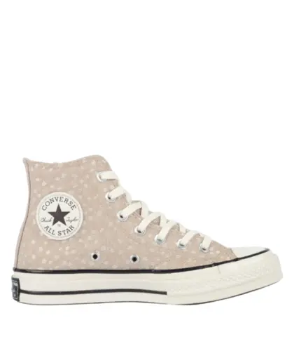 Tênis Converse Chuck 70 Hi Jacquard Deer Marfim Amendoa Preto