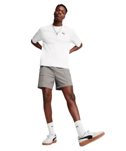 Camiseta Puma Wardrobe ESS Boxy White