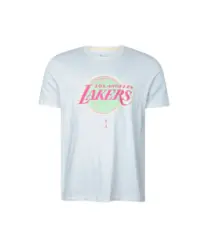 Camiseta New Era Core NBA LA Lakers Off White