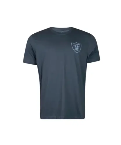 Camiseta New Era Core Essentials Style NFL LV Raiders Chumbo