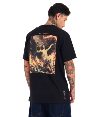 Camiseta MCD Com Aviamentação Dri Preto