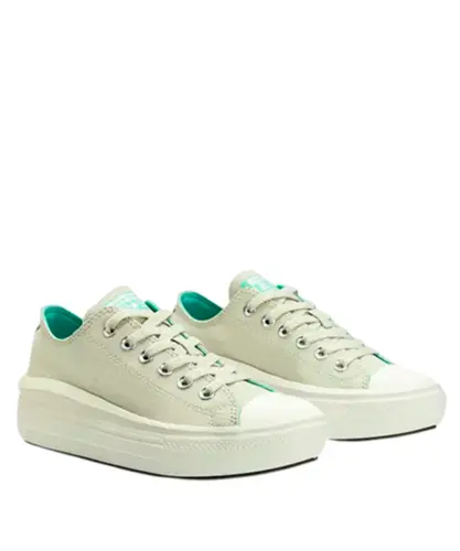 Tênis Converse Chuck Taylor All Star Move Canvas+1 Cano Baixo Verde